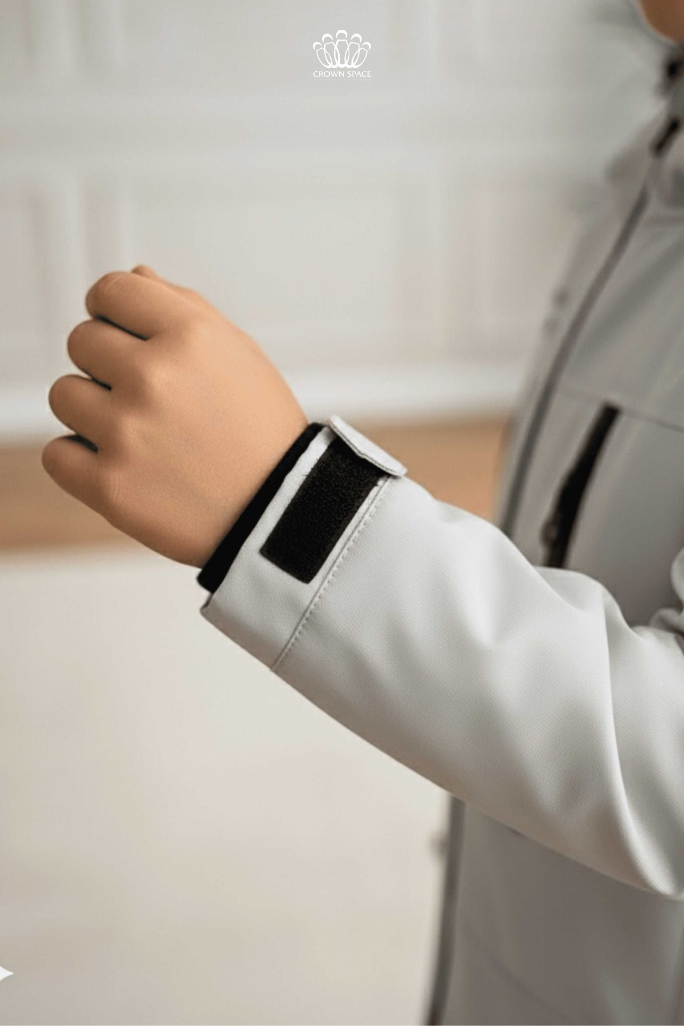  Áo Khoác Gió Bé Trai Thiết Kế Thể Thao Năng Động | Crown Space CKBL63514017 