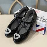  Giày Búp Bê Bệt Bé Gái Cao Cấp, Sang Trọng, Chống Bẹt Chân | Crown Space CRUK3163 