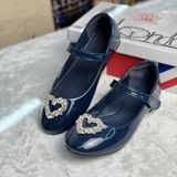  Giày Búp Bê Bệt Bé Gái Cao Cấp, Sang Trọng, Chống Bẹt Chân | Crown Space CRUK3163 