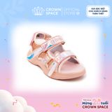  (VIP Private Sale) Dép Sandal Quai Hậu Bé Gái Nhẹ Êm, Chống Hôi Chân | Crown Space CRUK545 