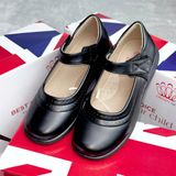  (VIP Private Sale) Giày Đi Học School Shoes Bé Gái Công Chúa Cao Cấp, Êm Nhẹ, Thời Trang | Crown Space CRUK3086 