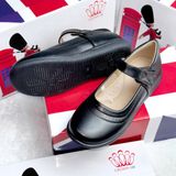  (VIP Private Sale) Giày Đi Học School Shoes Bé Gái Công Chúa Cao Cấp, Êm Nhẹ, Thời Trang | Crown Space CRUK3086 
