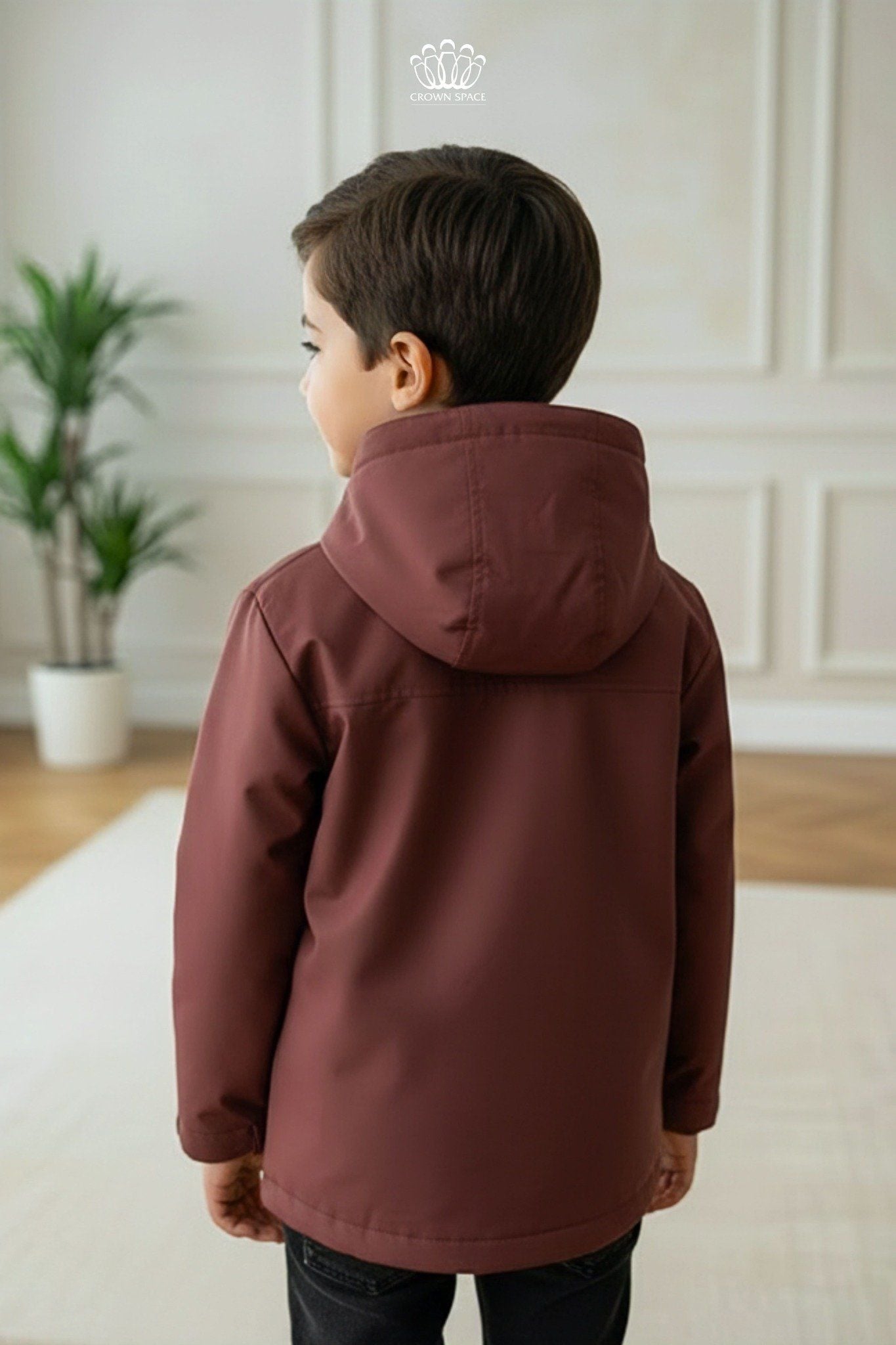  Áo Khoác Gió Bé Trai Thiết Kế Thể Thao Năng Động | Crown Space CKBL63514017 