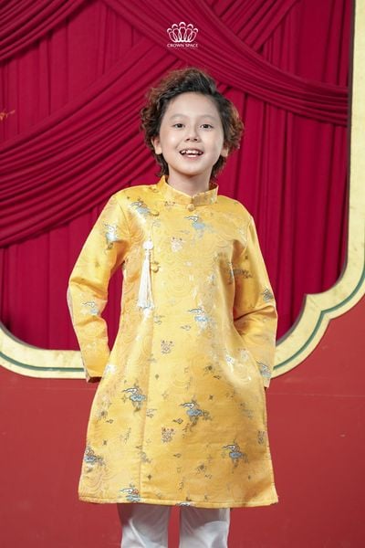  Áo Dài Bé Trai Cách Tân 