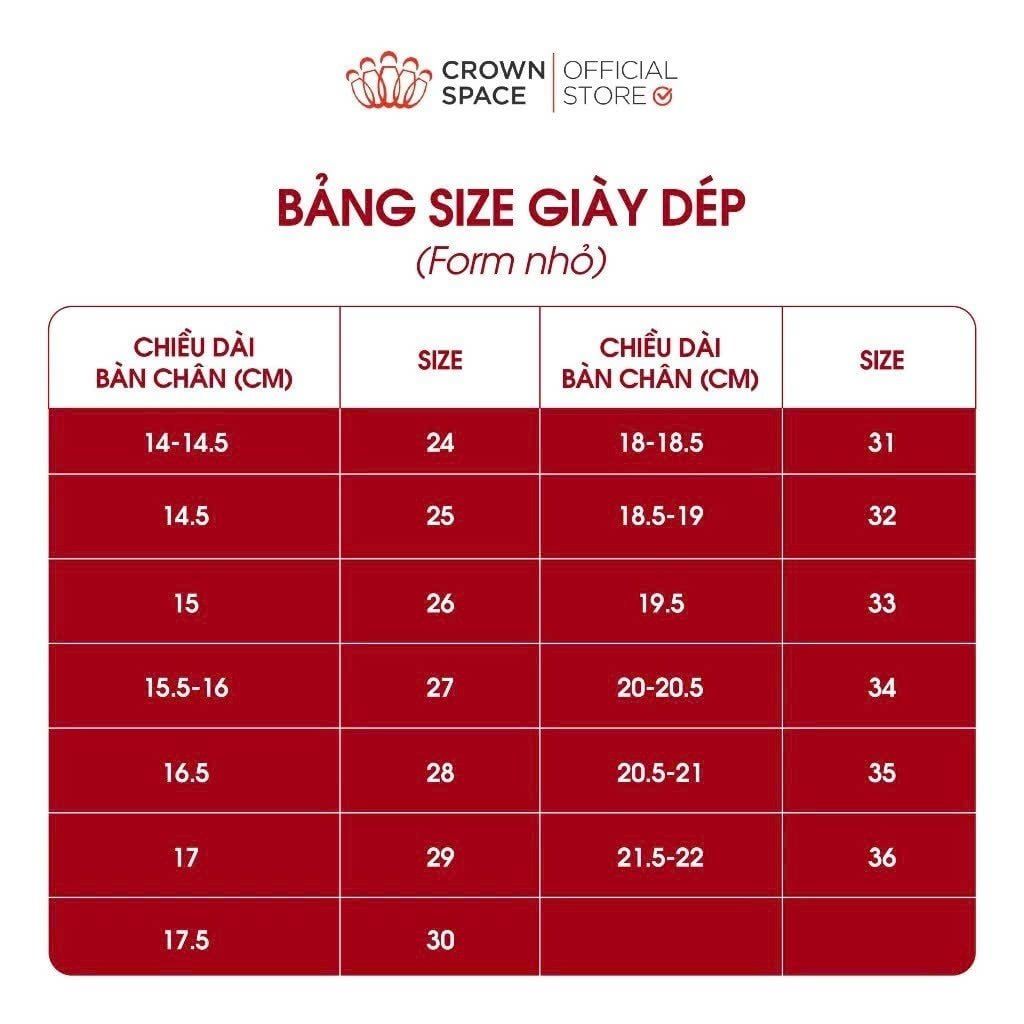  (VIP Private Sale) Giày Búp Bê Bé Gái Da Bóng Đính Nơ Bướm Đá Sang Trọng, Êm Chân Chống Bẹt | Crown Space CRUK3168/CRUK3178 