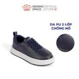  [Xả kho-Miễn Đổi Trả] Giày Thể Thao Bé Trai Chính Hãng Cao Cấp Êm Mềm Chống Trơn, Thoáng Khí Đi Học Đi Chơi Đều Phù Hợp | Crown Space CRUK265 