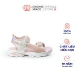  Sandal Thể Thao Bé Gái Siêu Nhẹ, Thoáng Khí, Hồng Kẹo Ngọt | Crown Space CRUK585.P 