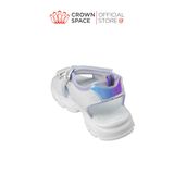  Sandal Thể Thao Cao Cấp Bé Gái Siêu Nhẹ, Thoáng Khí, Tím Mộng Mơ | Crown Space CRUK585.PU 