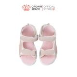  Sandal Thể Thao Bé Gái Siêu Nhẹ, Thoáng Khí, Hồng Kẹo Ngọt | Crown Space CRUK585.P 