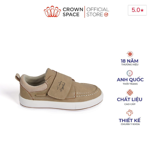  Giày Thể Thao Bé Trai/Bé gái CRUK266 Size 32-37 Chính Hãng Crown Space - Cao Cấp Êm Mềm, Chống Trơn, Thoáng Khí, Đi Học Đi Chơi Đều Phù Hợp - PHIÊN BẢN CAO CẤP 