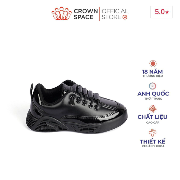  Giày Thể Thao Bé Trai/Bé gái CRUK267 Size 28-31, CRUK268 Size 32-37 Chính Hãng Crown Space - Cao Cấp Êm Mềm, Chống Trơn, Thoáng Khí, Đi Học Đi Chơi Đều Phù Hợp - PHIÊN BẢN CAO CẤP 