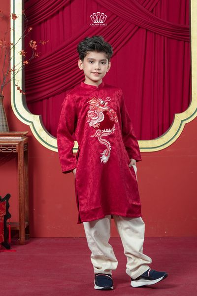  Áo Dài Bé Trai Cách Tân 