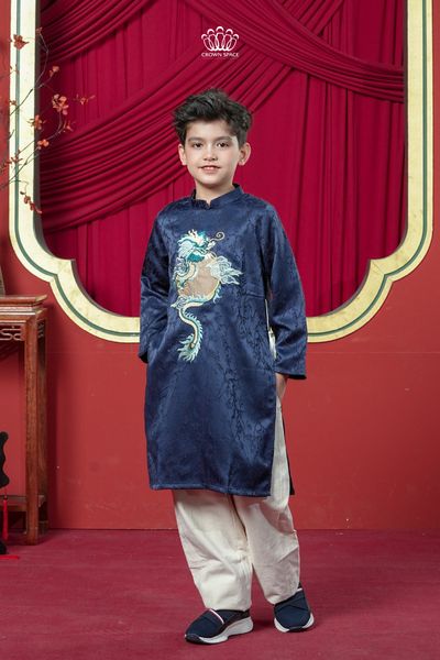  Áo Dài Bé Trai Cách Tân 