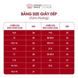  Giày Thể Thao Bé Gái Cao Cấp, Êm Mềm, Chống Trơn | Crown Space CRUK8073, CRUK8074 