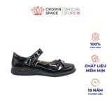  Giày Búp Bê Da Bóng Đính Nơ Tiểu Thư Kiêu Sa | Crown Space CRUK3082 