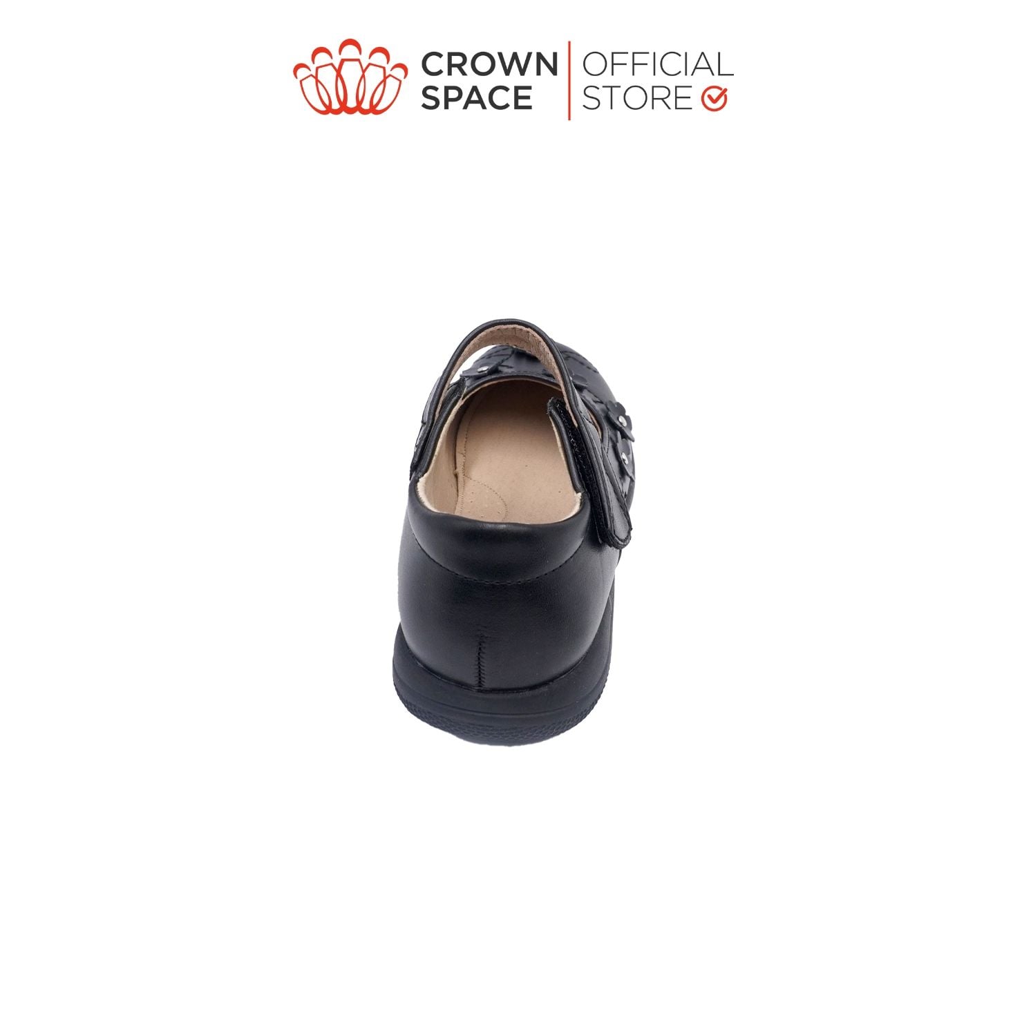  (VIP Private Sale) Giày Búp Bê Bé Gái Da Lì Cao Cấp, Tiện Lợi, Êm Ái | Crown Space CRUK3079 