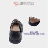  (VIP Private Sale) Giày Búp Bê Bé Gái Da Lì Cao Cấp, Tiện Lợi, Êm Ái | Crown Space CRUK3079 