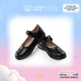  (VIP Private Sale) Giày Đi Học School Shoes Bé Gái Công Chúa Cao Cấp, Êm Nhẹ, Thời Trang | Crown Space CRUK3086 