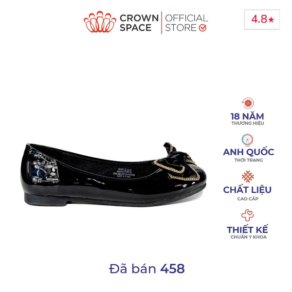  Giày Búp Bê Đế Bệt Cao Cấp, Dễ Thương, Thanh Lịch | Crown Space CRUK3132 