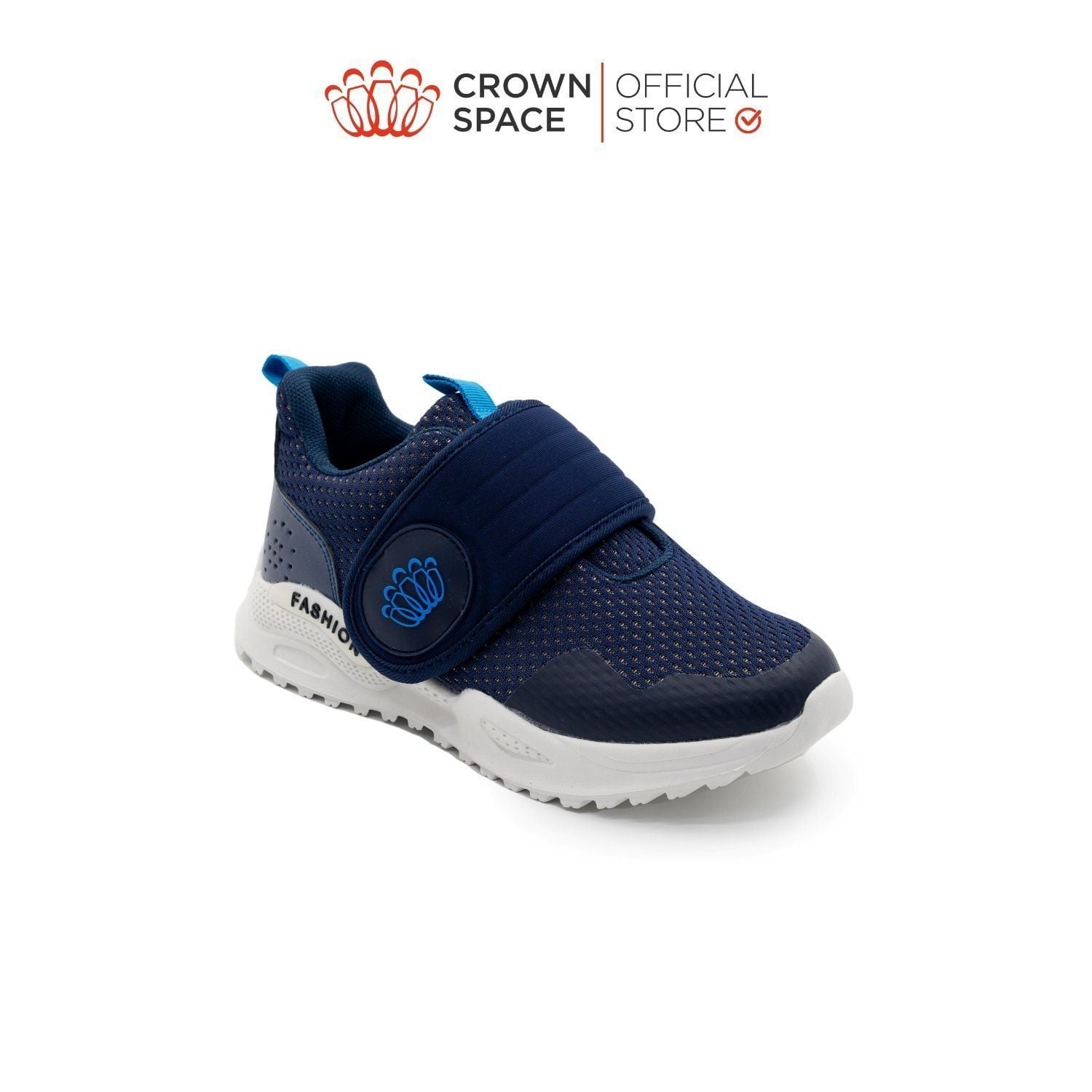  Giày Thể Thao Sneaker Bé Trai Hiện Đại, Thoáng Khí, Chống Mùi | Crown Space CRUK8054 