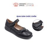  Giày Búp Bê Da Đính Nơ Gập Thanh Lịch, Kiêu Sa | Crown Space CRUK3081 