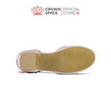  Giày Búp Bê Công Chúa Cao Gót Cho Bé Gái Lấp Lánh, Thanh Lịch, Êm Ái | Crown Space CRUK3165 