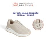  Giày Sneaker Da Mềm Đế Siêu Nhẹ, Hack Chiều Cao Thêm 4cm | Crown Space CRUK8078 