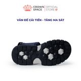  Sandal Thể Thao Bé Trai Chống Trượt, Bền Bỉ, Xanh Navy Cá Tính | Crown Space CRUK584.NV 