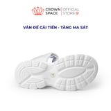  Sandal Thể Thao Cao Cấp Bé Gái Siêu Nhẹ, Thoáng Khí, Tím Mộng Mơ | Crown Space CRUK585.PU 