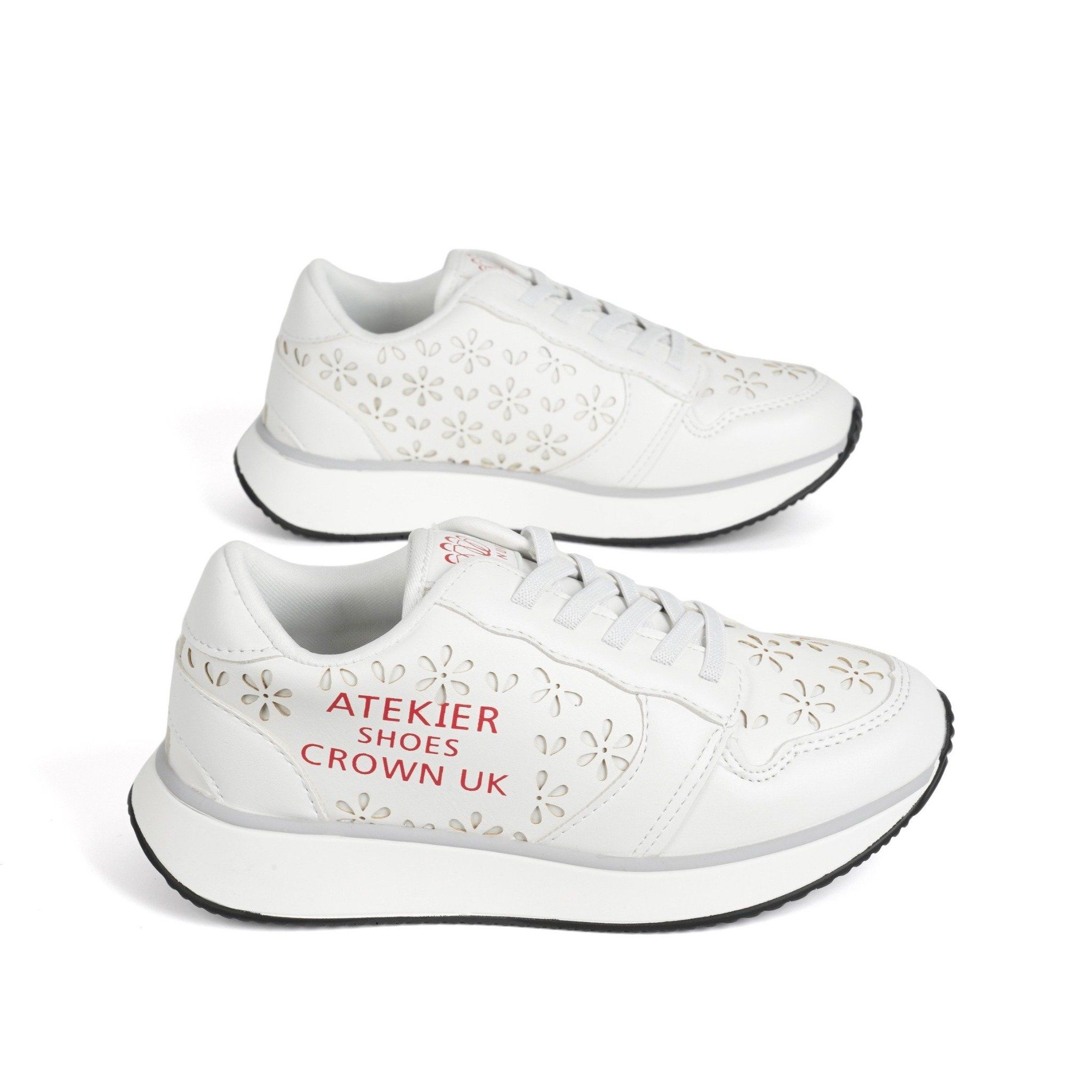  Giày Thể Thao Bé Trai Cao Cấp, Êm Mềm, Chống Trơn | Crown Space CRUK8075 