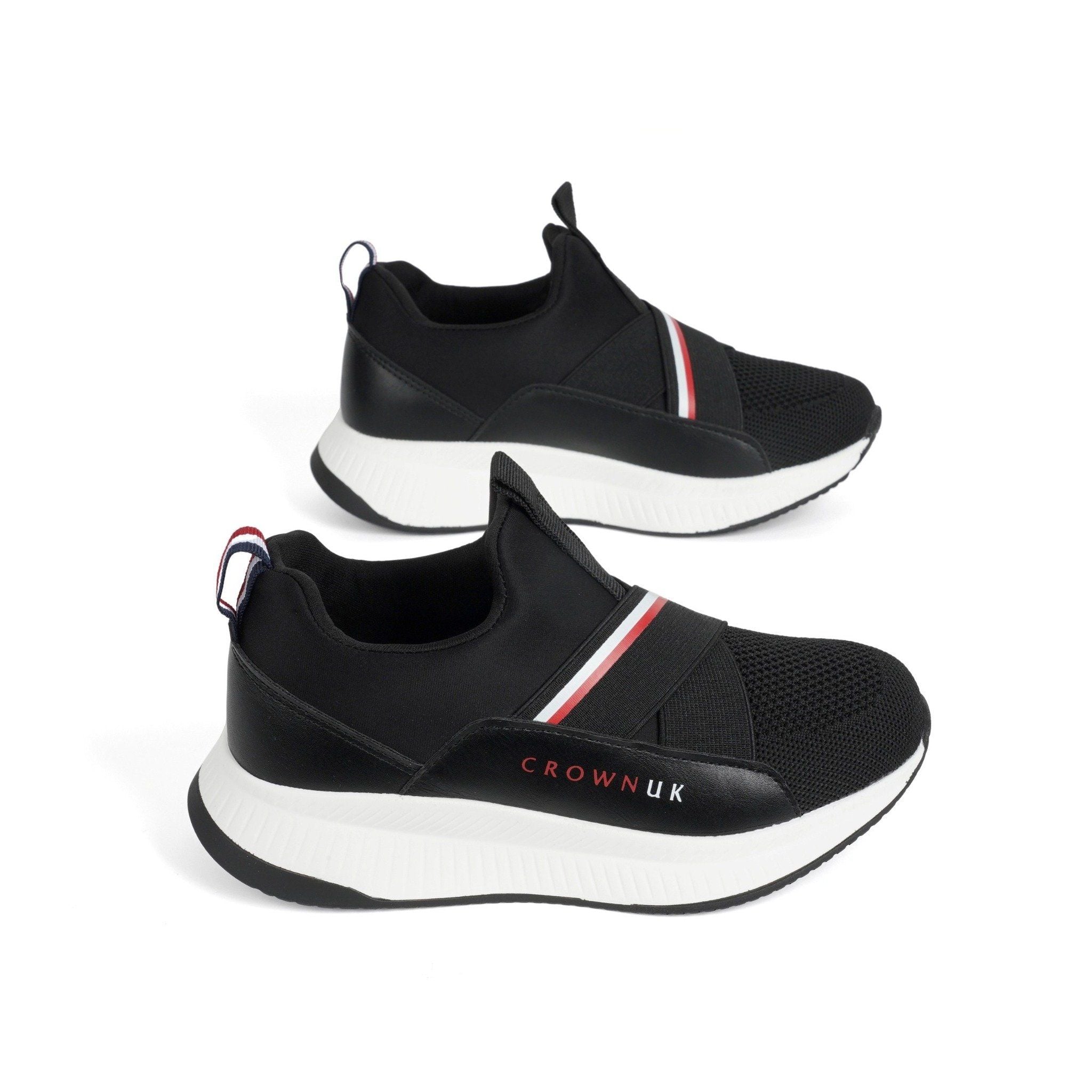  Giày Thể Thao Bé Trai Thời Trang, Êm Mềm, Chống Trơn | Crown Space CRUK8081 - CRUK8082 