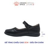  Giày Đi Học School Shoes Bé Gái Công Chúa Cao Cấp, Êm Nhẹ, Thời Trang | Crown Space CRUK3086 