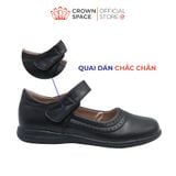  Giày Đi Học School Shoes Bé Gái Công Chúa Cao Cấp, Êm Nhẹ, Thời Trang | Crown Space CRUK3086 