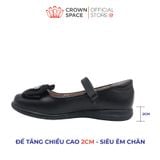  Giày Đi Học School Shoes Bé Gái Công Chúa Cao Cấp, Êm Nhẹ, Thời Trang | Crown Space CRUK3088 