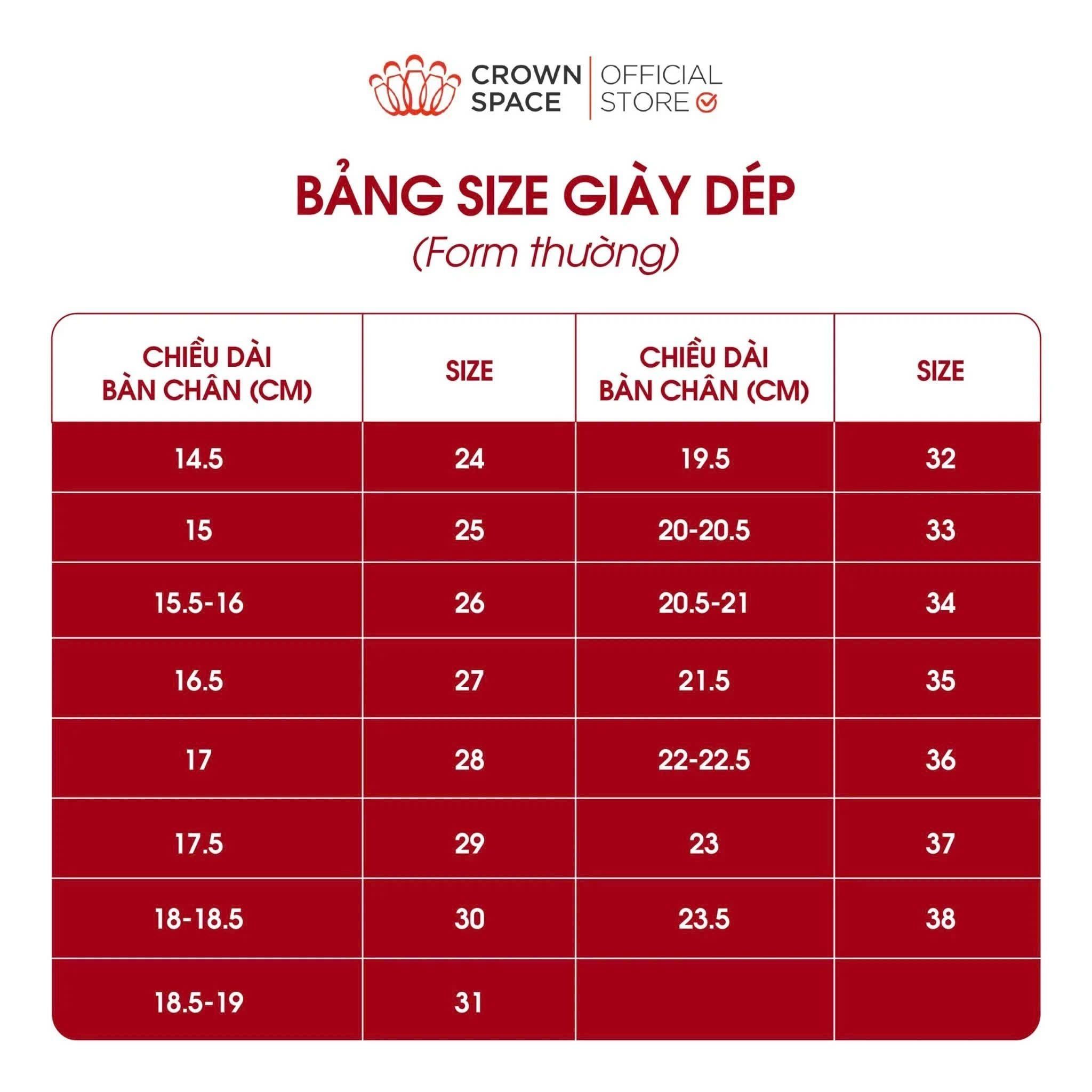 Giày Thể Thao Bé Trai Chính Hãng - Cao Cấp Êm Mềm, Chống Trơn, Thoáng Khí, Đi Học Đi Chơi Crown Space CRUK8079 