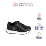 Giày Thể Thao Sneaker Unisex Cho Bé Đế Độn 4cm, Dây Chun Tiện Lợi | Crown Space CRUK8075 