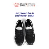  Giày Thể Thao Bé Trai Lưới Dệt Kim Thoáng Khí, Dây Chun Thông Minh | Crown Space CRUK8083 