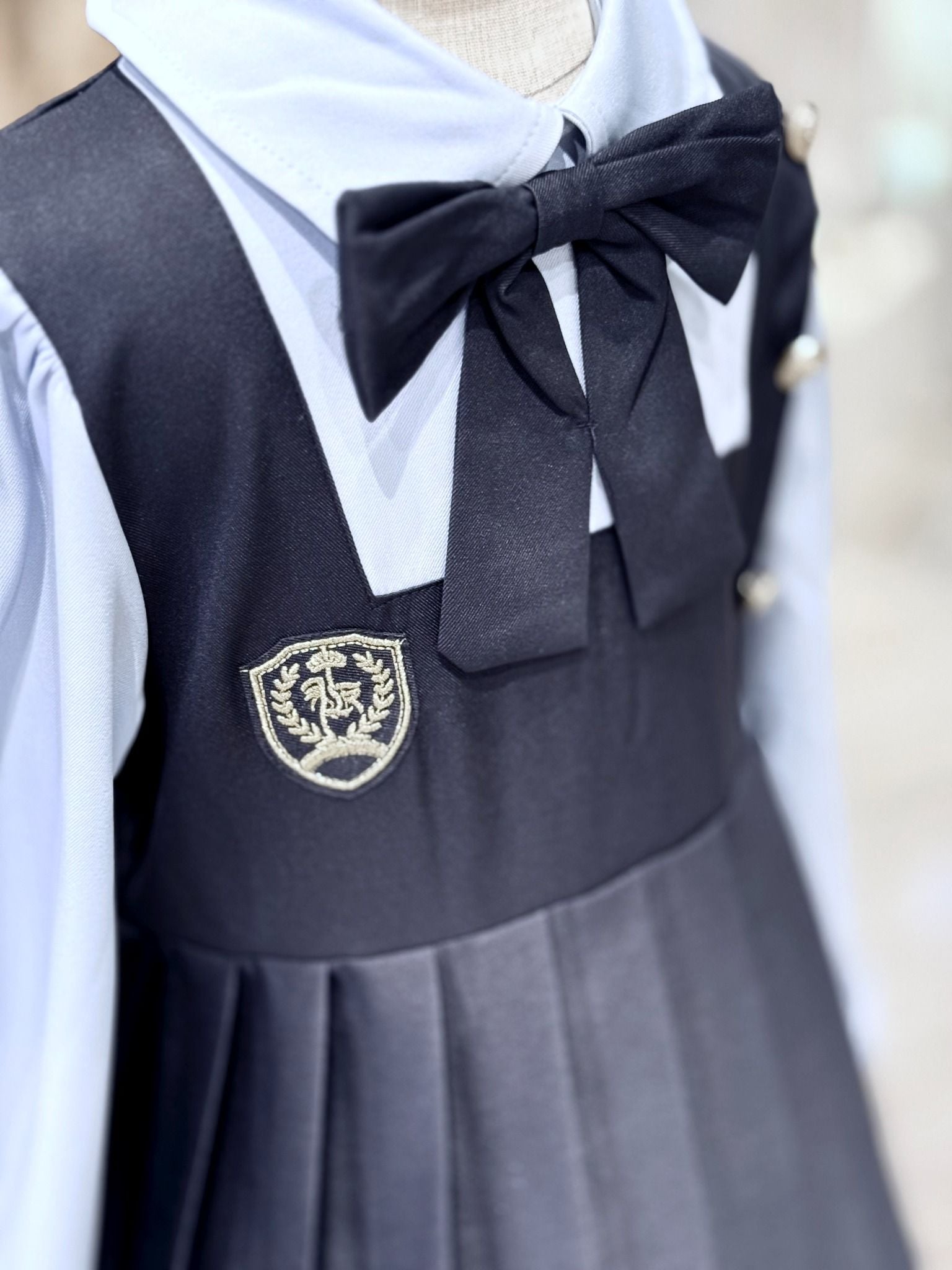  Váy Học Đường Bé Gái Thanh Lịch Phong Cách Châu Âu Crown Space CKGL2851401 