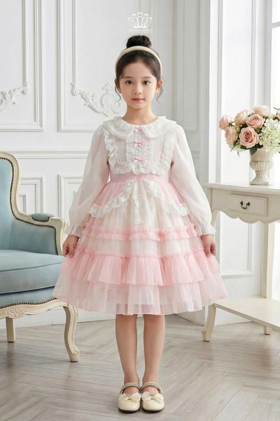  Váy Công Chúa Lolita Xếp Tầng Bồng Bềnh, Ngọt Ngào | Crown Space CKGL6851607 