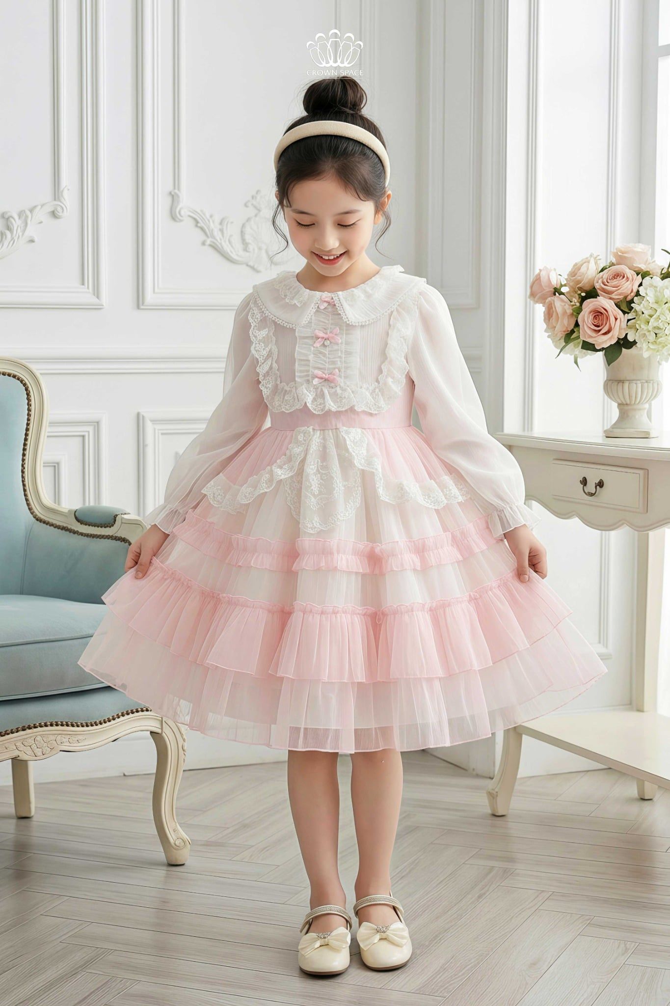  Váy Công Chúa Lolita Xếp Tầng Bồng Bềnh, Ngọt Ngào | Crown Space CKGL6851607 