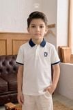  Áo Polo Bé Trai Cổ Bẻ Thêu Logo Crown Space – Sang Trọng & Thanh Lịch Cho Bé - CKBS2160303 