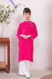  Áo Dài Nhung The Bé Gái Cổ Tròn | Crown Space CKGL9933118/CKGL9933119 