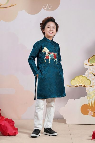  Áo Dài Bé Trai Cách Tân  