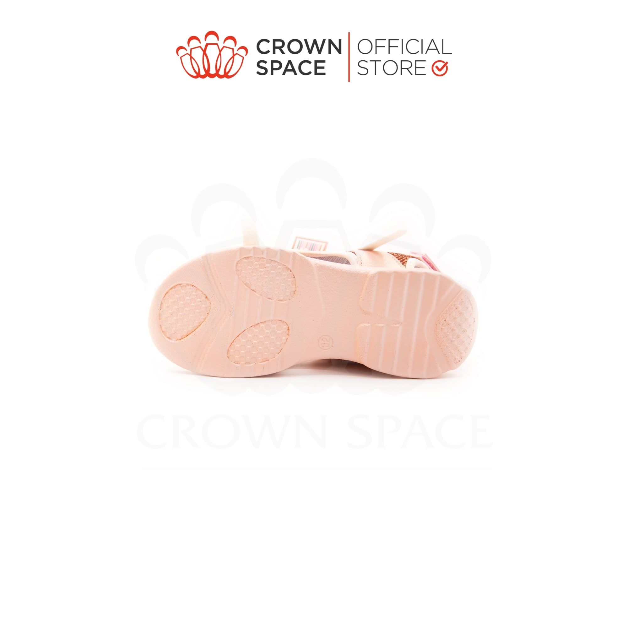  (VIP Private Sale) Dép Sandal Quai Hậu Bé Gái Nhẹ Êm, Chống Hôi Chân | Crown Space CRUK545 