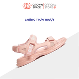  (VIP Private Sale) Sandal Bé Gái Quai Dán Crown Space - Êm Nhẹ, Chống Trơn, Thoáng Khí | Crown Space CRUK550 