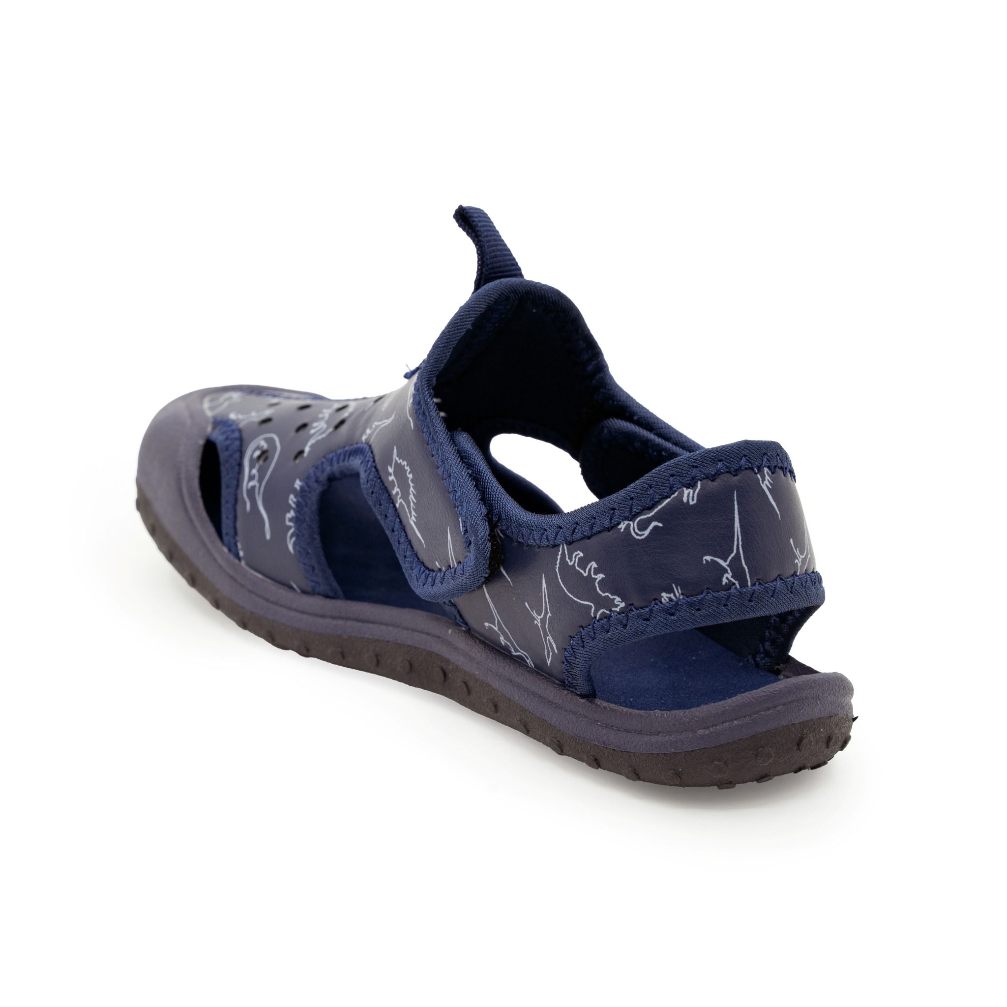  (VIP Private Sale) [Xả kho-Miễn Đổi Trả] Sandal Quai Hậu Bé Trai Cao Cấp, Thoáng Khí, Chống Trơn | Crown Space CRUK583 