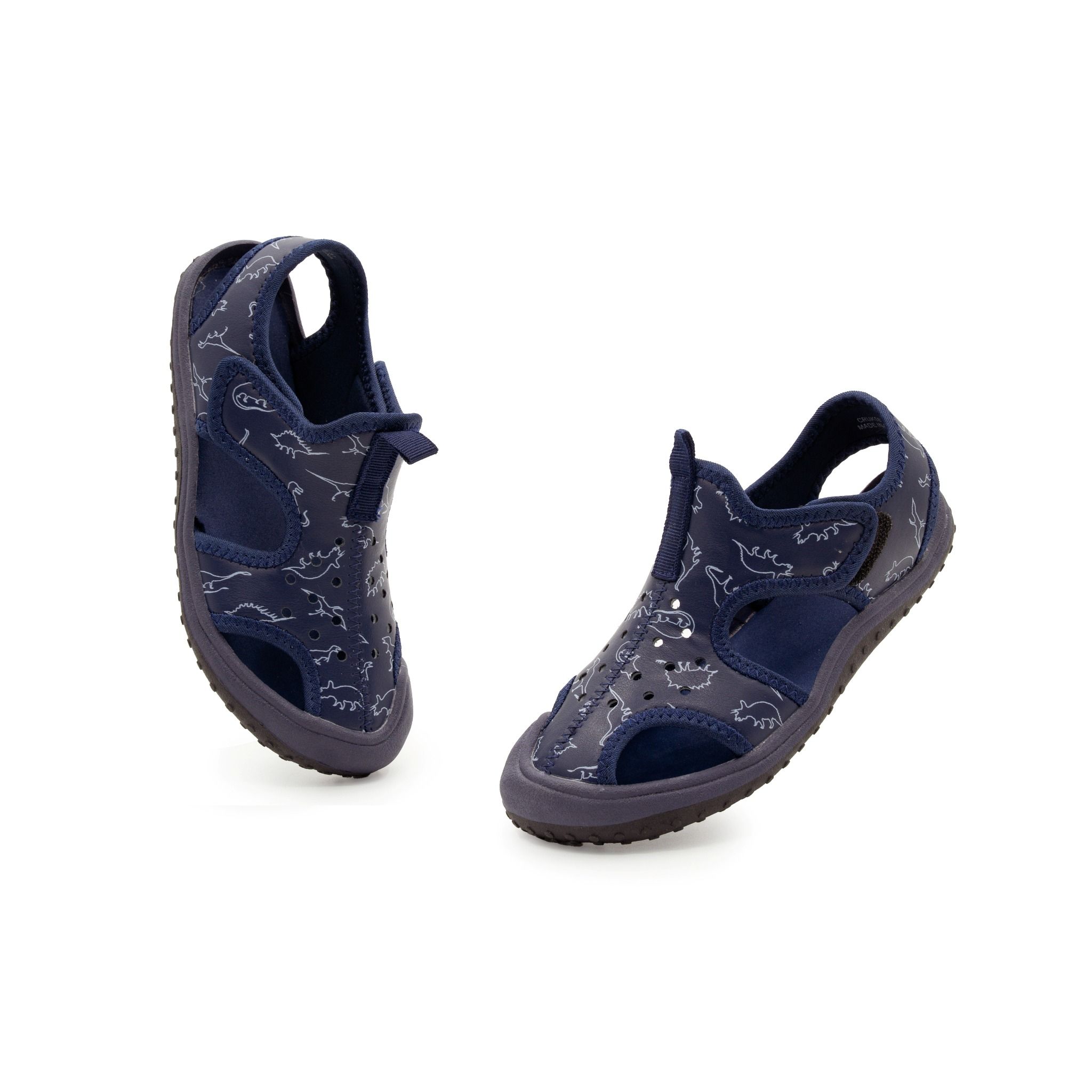  (VIP Private Sale) [Xả kho-Miễn Đổi Trả] Sandal Quai Hậu Bé Trai Cao Cấp, Thoáng Khí, Chống Trơn | Crown Space CRUK583 