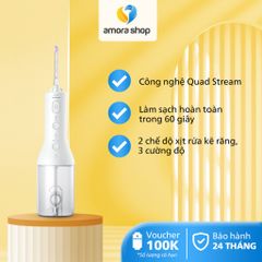  Máy tăm nước cầm tay làm sạch răng với công nghệ Quad Stream chính hãng Philips HX3826/31 