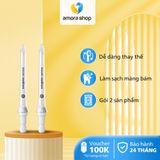 Combo 2 đầu xịt máy tăm nước chính hãng Philips Sonicare HX3042/00 - làm sạch mãng bám, chăm sóc răng miệng