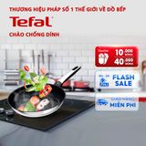 Chảo chiên inox ceramic cao cấp Tefal EMOTION+ CERAMIC E3310404, 24cm